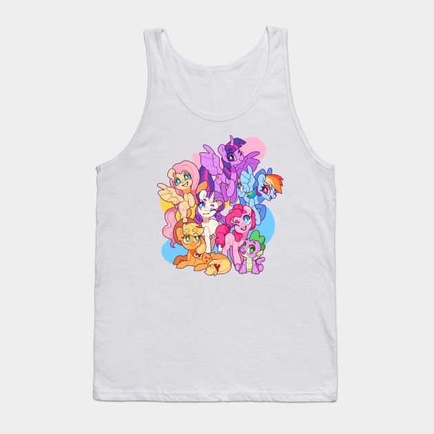 friendship through the ages Tank Top by cocopudu